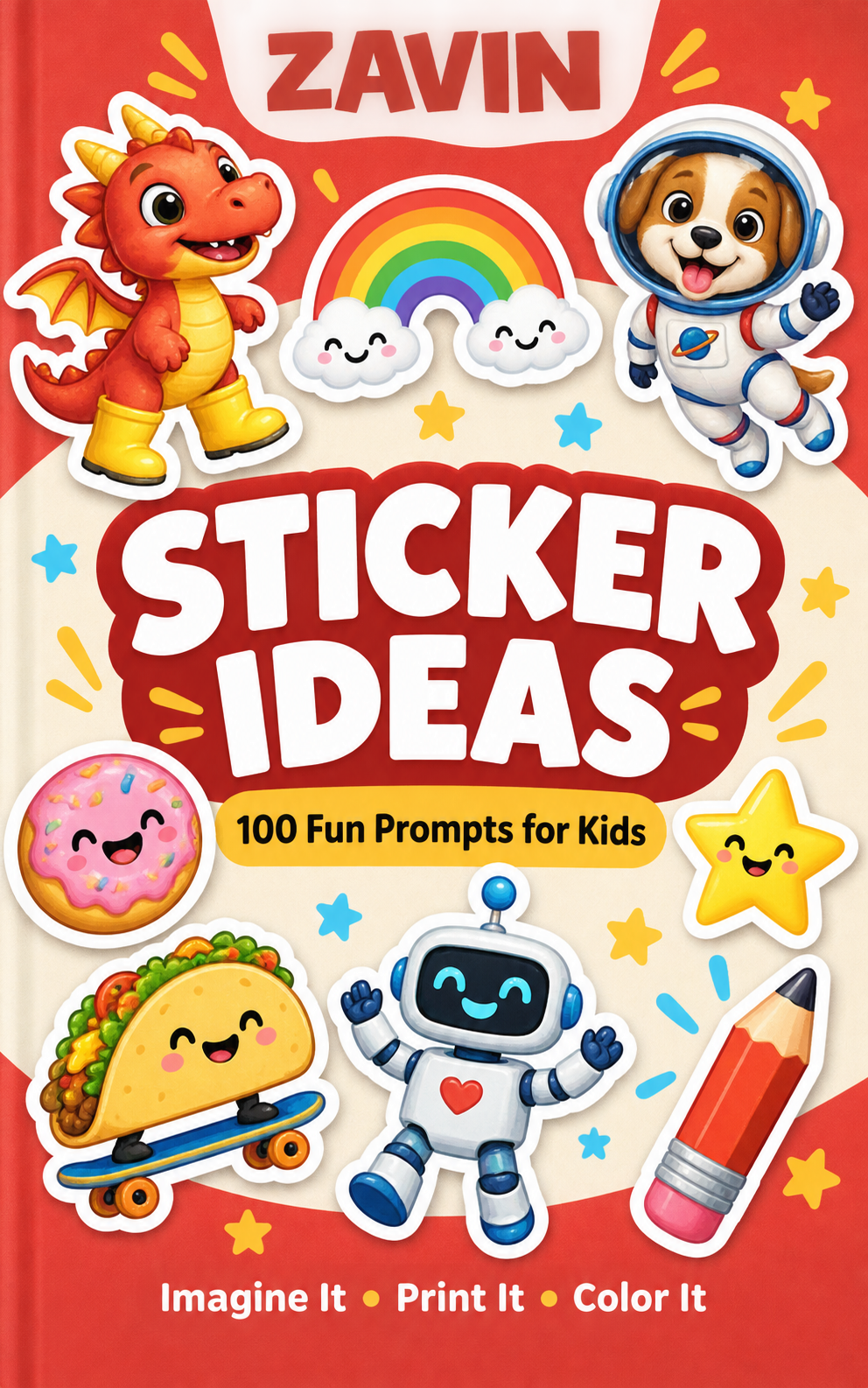 Ebook 100 Fun Sticker Prompts